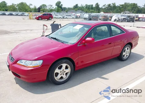 2000 Honda Accord 3.0 Ex from USA, damaged, VIN 1HGCG2254YA011538